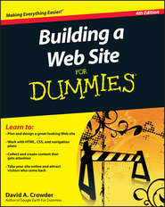 бесплатно читать книгу Building a Web Site For Dummies автора David Crowder