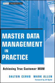 бесплатно читать книгу Master Data Management in Practice. Achieving True Customer MDM автора Mark Allen