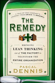 бесплатно читать книгу The Remedy. Bringing Lean Thinking Out of the Factory to Transform the Entire Organization автора Pascal Dennis