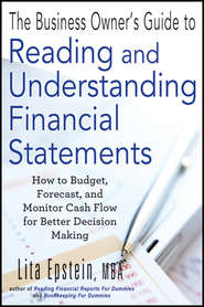 бесплатно читать книгу The Business Owner's Guide to Reading and Understanding Financial Statements. How to Budget, Forecast, and Monitor Cash Flow for Better Decision Making автора Lita Epstein