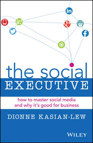 бесплатно читать книгу The Social Executive. How to Master Social Media and Why It's Good for Business автора Dionne Kasian-Lew