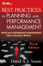 бесплатно читать книгу Best Practices in Planning and Performance Management. Radically Rethinking Management for a Volatile World автора David Axson