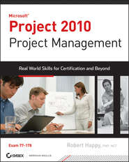 бесплатно читать книгу Project 2010 Project Management. Real World Skills for Certification and Beyond (Exam 70-178) автора Robert Happy