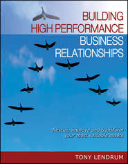 бесплатно читать книгу Building High Performance Business Relationships. Rescue, Improve, and Transform Your Most Valuable Assets автора Tony Lendrum