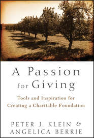 бесплатно читать книгу A Passion for Giving. Tools and Inspiration for Creating a Charitable Foundation автора Angelica Berrie