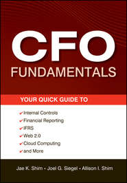 бесплатно читать книгу CFO Fundamentals. Your Quick Guide to Internal Controls, Financial Reporting, IFRS, Web 2.0, Cloud Computing, and More автора Jae Shim