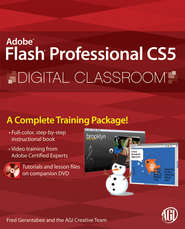 бесплатно читать книгу Flash Professional CS5 Digital Classroom автора Fred Gerantabee