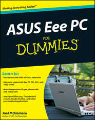 бесплатно читать книгу ASUS Eee PC For Dummies автора Joel McNamara