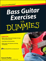 бесплатно читать книгу Bass Guitar Exercises For Dummies автора Patrick Pfeiffer