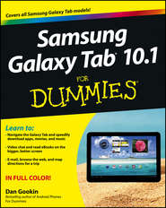 бесплатно читать книгу Samsung Galaxy Tab 10.1 For Dummies автора Dan Gookin