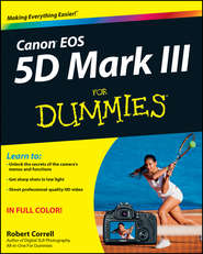 бесплатно читать книгу Canon EOS 5D Mark III For Dummies автора Robert Correll