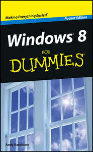 бесплатно читать книгу Windows 8 For Dummies, Pocket Edition автора Andy Rathbone