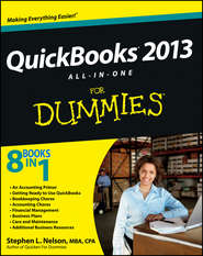 бесплатно читать книгу QuickBooks 2013 All-in-One For Dummies автора Stephen L. Nelson