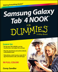 бесплатно читать книгу Samsung Galaxy Tab 4 NOOK For Dummies автора Corey Sandler