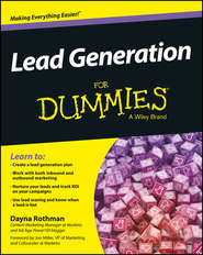 бесплатно читать книгу Lead Generation For Dummies автора Dayna Rothman