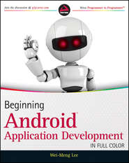 бесплатно читать книгу Beginning Android Application Development автора Wei-Meng Lee