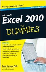 бесплатно читать книгу Excel 2010 For Dummies автора Greg Harvey