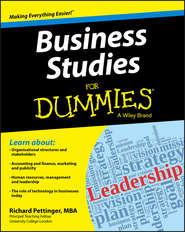 бесплатно читать книгу Business Studies For Dummies автора Richard Pettinger