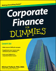 бесплатно читать книгу Corporate Finance For Dummies автора Michael Taillard