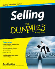 бесплатно читать книгу Selling For Dummies автора Tom Hopkins