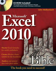бесплатно читать книгу Excel 2010 Bible автора John Walkenbach