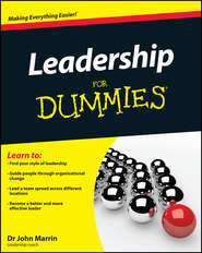 бесплатно читать книгу Leadership For Dummies автора John Marrin