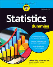 бесплатно читать книгу Statistics For Dummies автора Deborah J. Rumsey