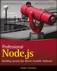 бесплатно читать книгу Professional Node.js. Building Javascript Based Scalable Software автора Pedro Teixeira