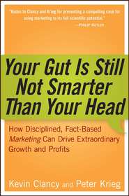 бесплатно читать книгу Your Gut is Still Not Smarter Than Your Head. How Disciplined, Fact-Based Marketing Can Drive Extraordinary Growth and Profits автора Kevin Clancy