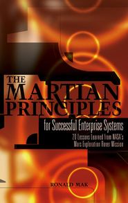 бесплатно читать книгу The Martian Principles for Successful Enterprise Systems. 20 Lessons Learned from NASA's Mars Exploration Rover Mission автора Ronald Mak