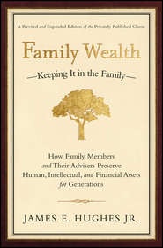 бесплатно читать книгу Family Wealth. Keeping It in the Family--How Family Members and Their Advisers Preserve Human, Intellectual, and Financial Assets for Generations автора James E. Hughes