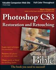 бесплатно читать книгу Photoshop CS3 Restoration and Retouching Bible автора Mark Fitzgerald