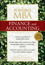 бесплатно читать книгу The Portable MBA in Finance and Accounting автора Theodore Grossman