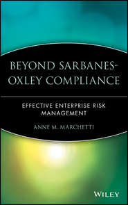 бесплатно читать книгу Beyond Sarbanes-Oxley Compliance. Effective Enterprise Risk Management автора Anne Marchetti