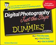 бесплатно читать книгу Digital Photography Just the Steps For Dummies автора Barbara Obermeier