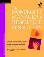 бесплатно читать книгу The Nonprofit Manager's Resource Directory автора Ronald Landskroner