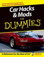 бесплатно читать книгу Car Hacks and Mods For Dummies автора David Vespremi