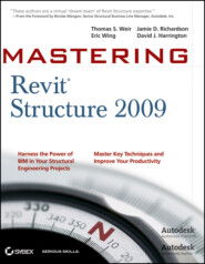 бесплатно читать книгу Mastering Revit Structure 2009 автора 