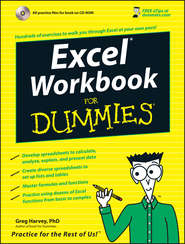 бесплатно читать книгу Excel Workbook For Dummies автора Greg Harvey
