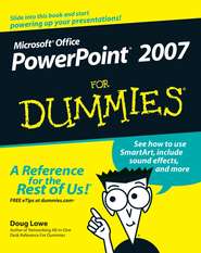 бесплатно читать книгу PowerPoint 2007 For Dummies автора Doug Lowe