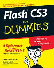 бесплатно читать книгу Flash CS3 For Dummies автора Ellen Finkelstein