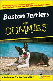 бесплатно читать книгу Boston Terriers For Dummies автора Wendy Bedwell-Wilson