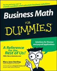 бесплатно читать книгу Business Math For Dummies автора Mary Jane Sterling