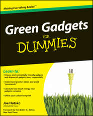 бесплатно читать книгу Green Gadgets For Dummies автора Joe Hutsko