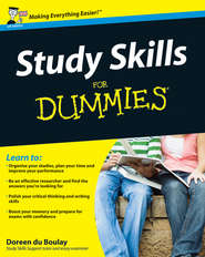 бесплатно читать книгу Study Skills For Dummies автора Doreen Boulay