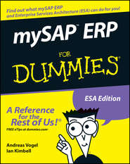 бесплатно читать книгу mySAP ERP For Dummies автора Andreas Vogel