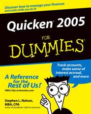 бесплатно читать книгу Quicken 2005 For Dummies автора Stephen L. Nelson