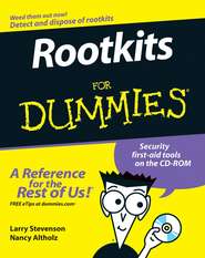 бесплатно читать книгу Rootkits For Dummies автора Larry Stevenson