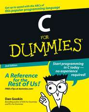 бесплатно читать книгу C For Dummies автора Dan Gookin