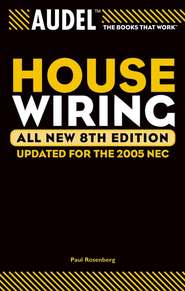 бесплатно читать книгу Audel House Wiring автора Paul Rosenberg